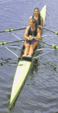 Siegreiches Duo: Susanne Krummel und Johanna Schiller